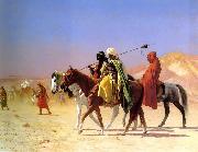 Jean-Leon Gerome Arabs Crossing the Desert Spain oil painting artist